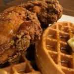 chicken and waffles