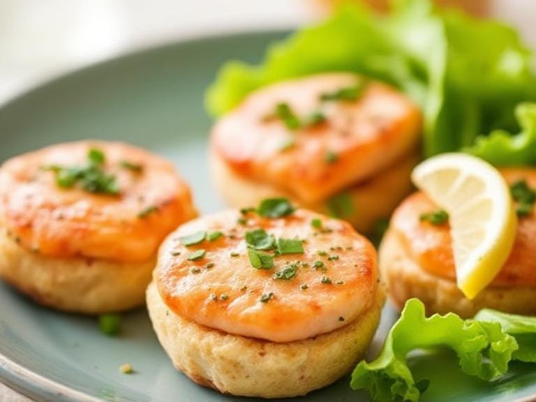 salmon bites