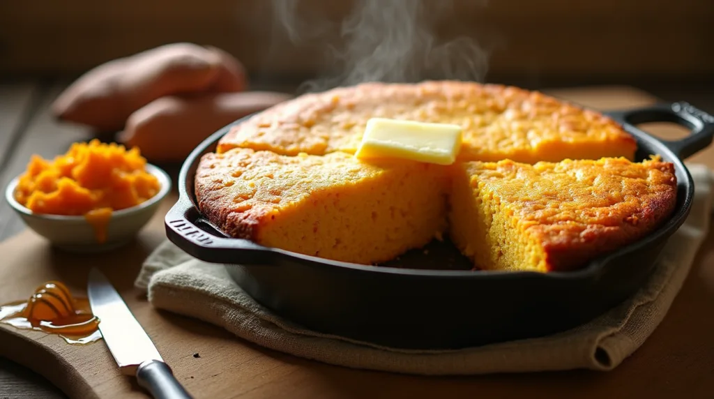 sweet potato cornbread