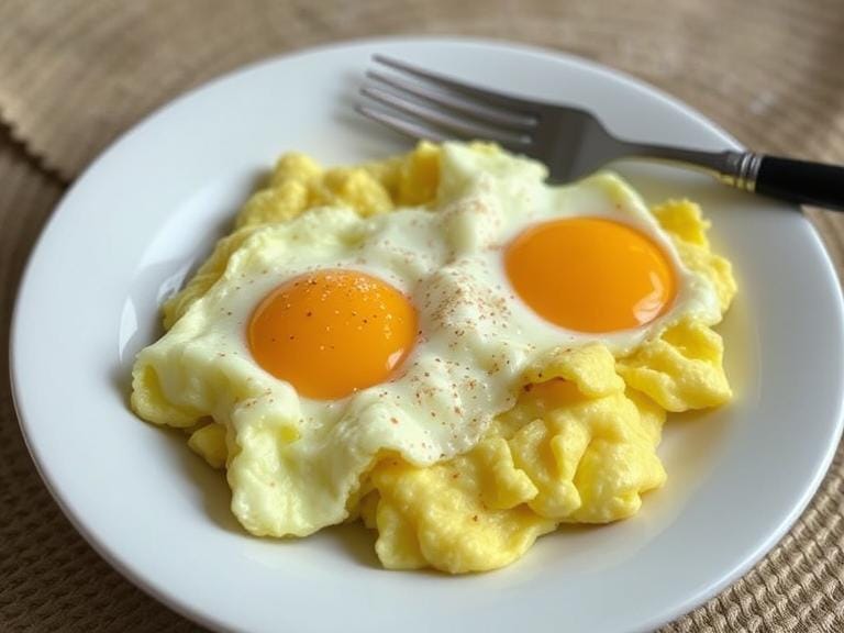 scrambled eggs