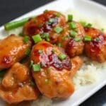honey garlic chicken