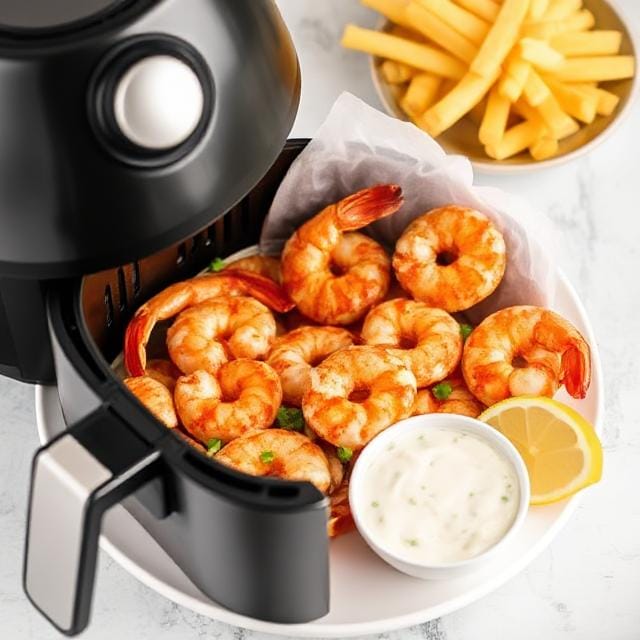 Perfect Air Fryer Shrimp: A Crispy, Juicy Weeknight Meal 🌟 Perfect Air Fryer Shrimp: A Crispy, Juicy Weeknight Meal 🌟