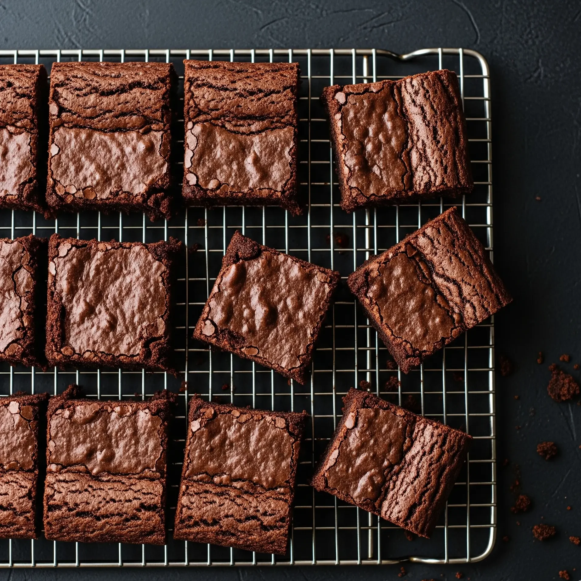 Gluten-Free Desserts That’ll Totally Wow Your Guests Fudgy gluten-free brownies cooling on a wire rack