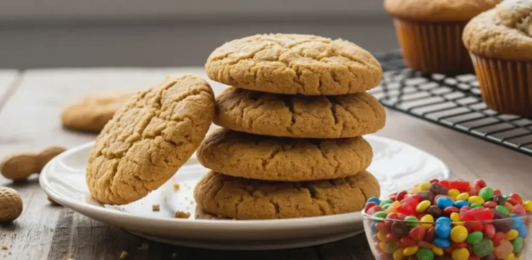Celiac-Friendly Sweets: Safe, Fun, and Totally Delicious Gluten-Free Treats celiac-friendly flourless peanut butter cookies stacked on plate