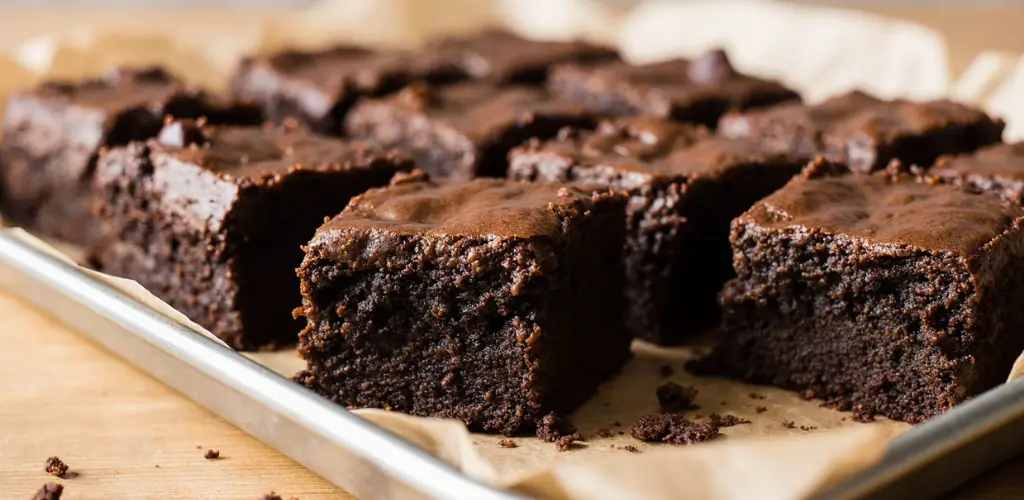 7 Easy Gluten-Free Baking Recipes: Delicious, Fuss-Free Treats for Every Home Baker Fudgy easy gluten-free brownies with crisp edges and rich chocolate flavor.