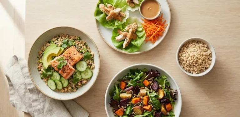 Gluten-Free Lunch Ideas: Your Complete Master Guide for Simple, Satisfying Midday Meals Gluten-free lunch bowls with vegetables, grains, and protein on a table