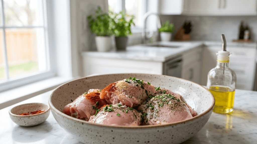 How Long to Cook Chicken Thighs in Air Fryer + Easy Crispy Recipe