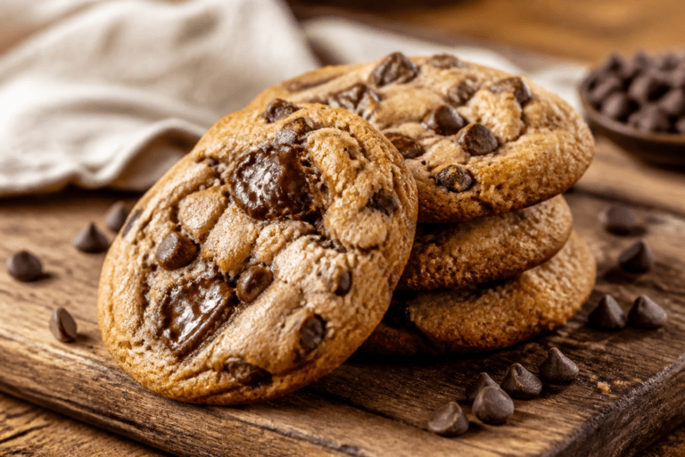 Chocolate Chip Cookies Recipe (Soft & Chewy) easy chocolate chip cookies recipe with soft chewy centers and melted chocolate chips