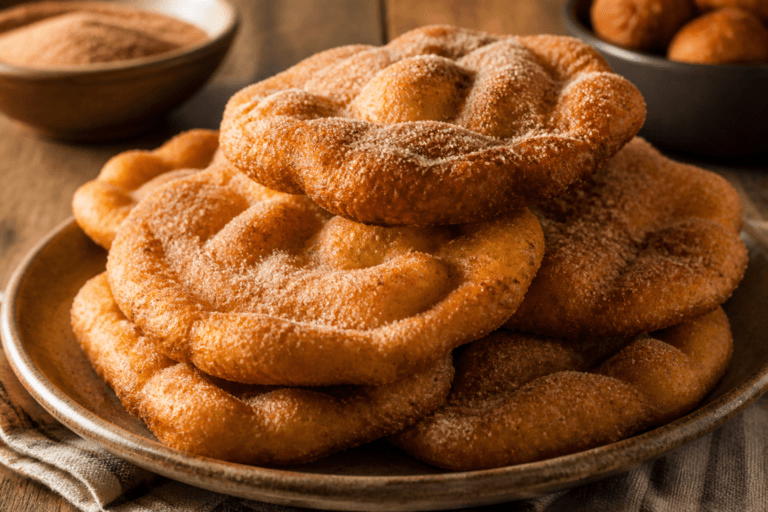 Fried Dough Recipe (Crispy Soft Chewy in Under 1 Hour) fried dough recipe with cinnamon sugar